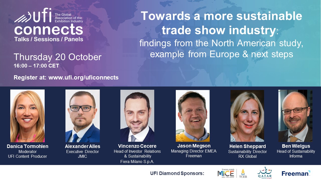 Towards a more sustainable trade show industry findings from the North